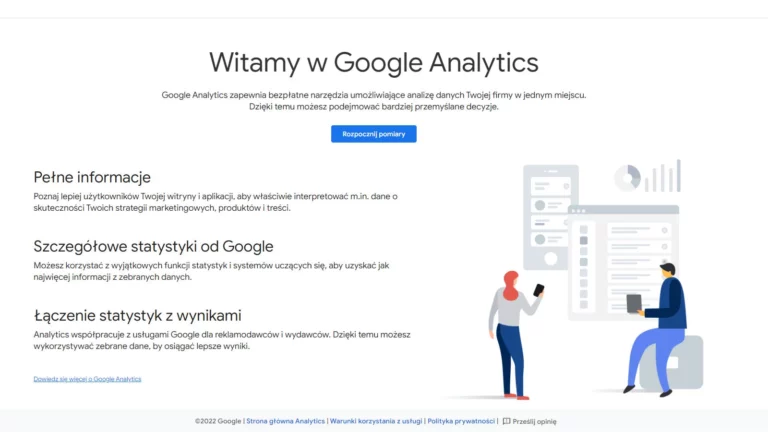 Jak założyć Google Analytics 4 – instrukcja